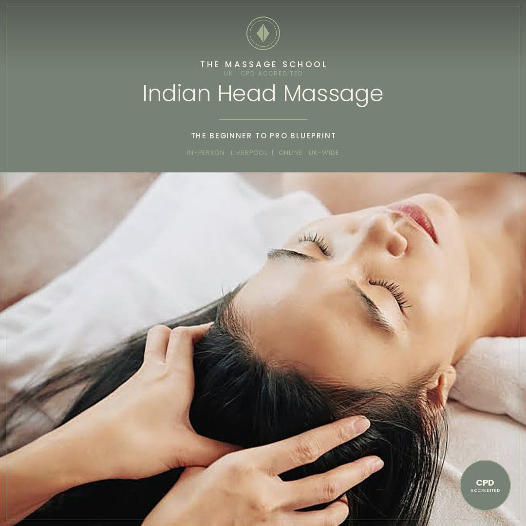 Indian Head Massage Course - In Person